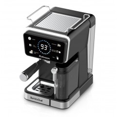 Rohnson Αυτόματη Μηχανή Espresso 1350W Πίεσης 20bar για Cappuccino Μαύρη R-98082 Rohnson Αυτόματη Μηχανή Espresso 1350W Πίεσης 20bar για Cappuccino Μαύρη R-98082